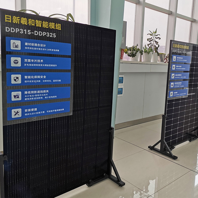 चीन निर्माता Bifacial सौर पैनलों होम रूफ के लिए अनुकूलित डिजाइन PV मॉड्यूल