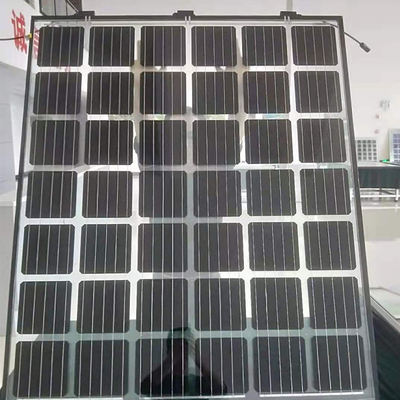 100W 550W पारदर्शी सौर पैनल मोनोकार्स्टलाइन सिलिकॉन पीवी मॉड्यूल