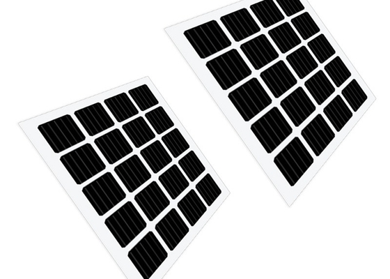 छत के लिए रिक्सिन पारदर्शी मोनोक्रिस्टलाइन पीवी मॉड्यूल बिफासियल सौर पैनल