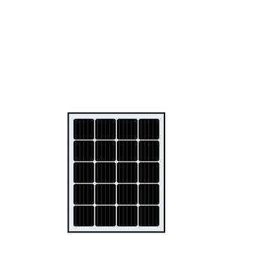 गुणवत्ता  Household BIPV Module Mini 100W Custom Bifacial Transparent Solar Panel कारखाना