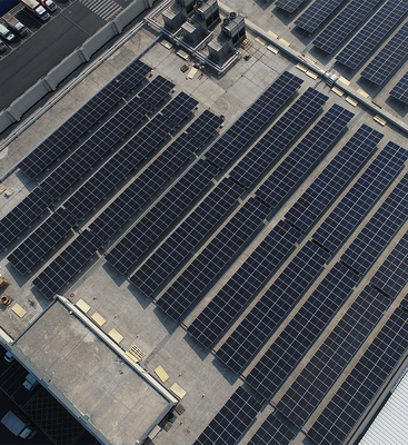 एक ग्रेड सौर ऊर्जा ऊर्जा मोनोक्रिस्टलाइन पीवी मॉड्यूल 144 सेल सौर छत पैनल