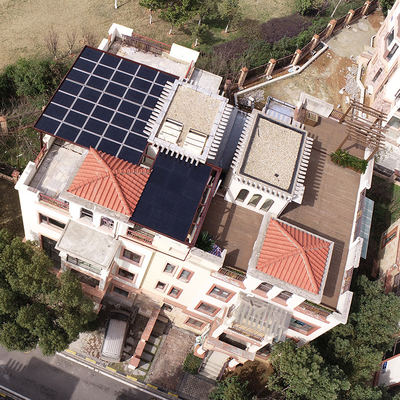 रिक्सिन पीईआरसी मोनोक्रिस्टलाइन सौर पीवी मॉड्यूल भवन पर छायांकन घूर्णन