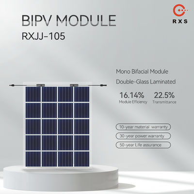 होम कारपोर्ट के लिए अक्षय BIPV सोलर पैनल बैटरी एनर्जी पावर सिस्टम 300W