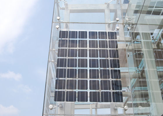 Transparent BIPV Solar Panels Mono Cells Building Integrated PV