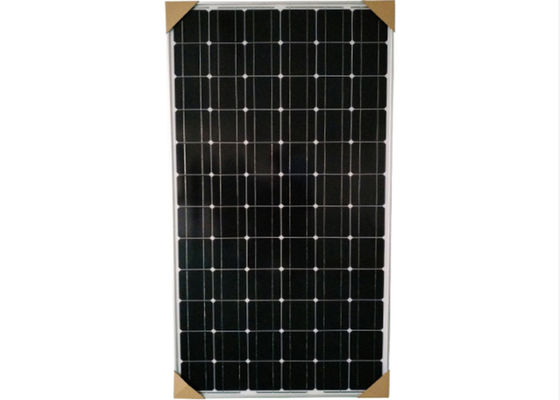 Waterproof Poly Cells 210W Tempered Glass Solar Panel For Micro Grids System